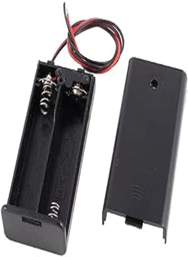 Arduino AAA Battery Holder (2, Black)